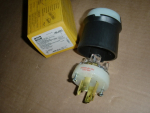 HBL2431 Stecker / Plug 3PHAS+PE (4Wire) 20A 480VAC (replaces Hubbell 2431)